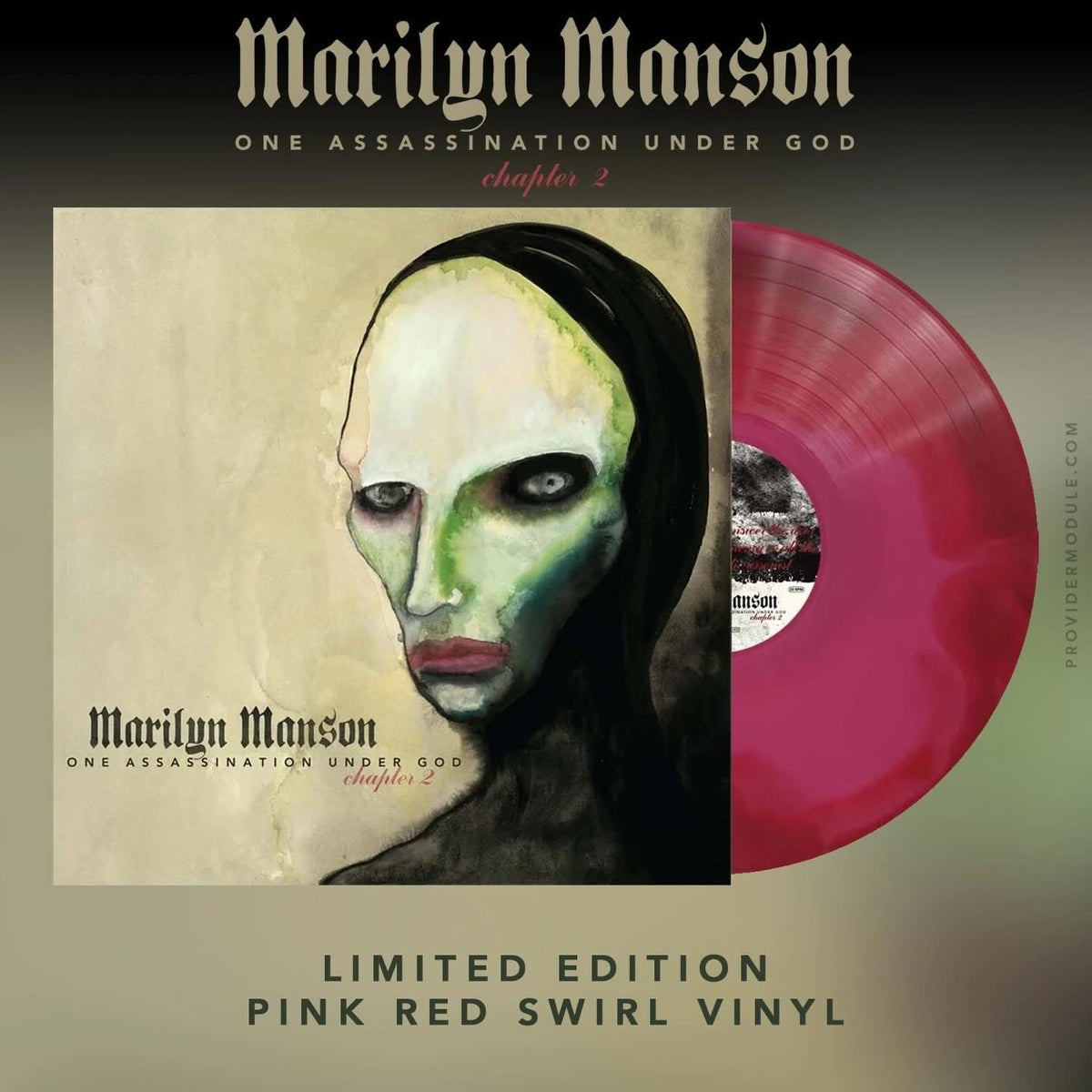 Marilyn Manson - One Assassination Under God - Chapter 2 (Pink/Red Swirl LP)