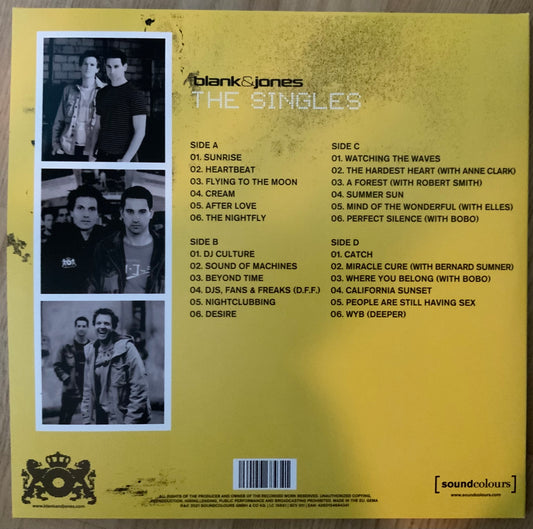 Blank & Jones - The Singles (Clear + SIGNED 2XLP)