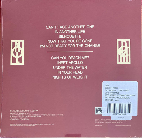 Nation Of Language - Dance Called Memory