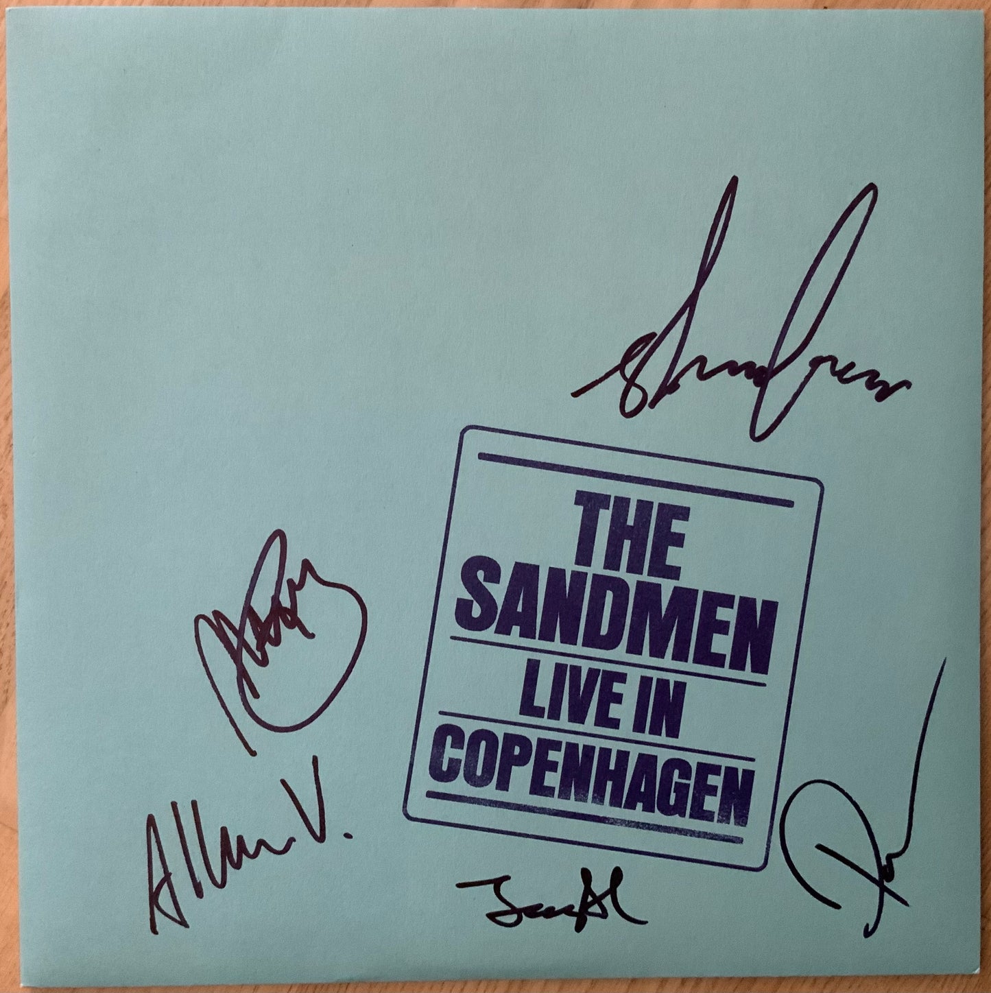 The Sandmen - Live In Copenhagen (SIGNED LP)
