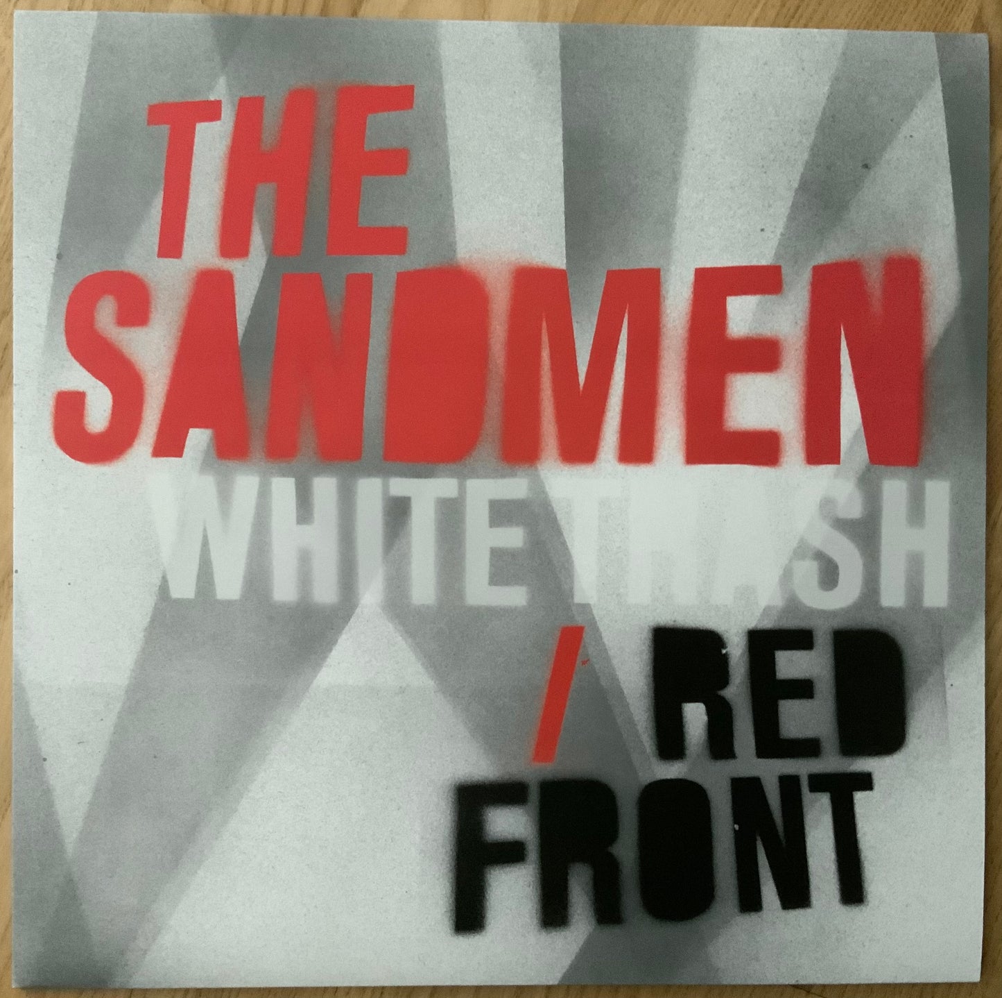 The Sandmen - White Trash / Red Front (White Label Promo LP)