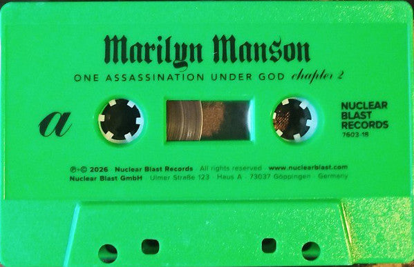 Marilyn Manson - One Assassination Under God – Chapter 2 (BOKS)