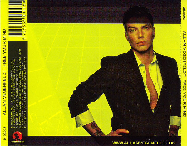 Allan Vegenfeldt - Free Your Mind (CD)
