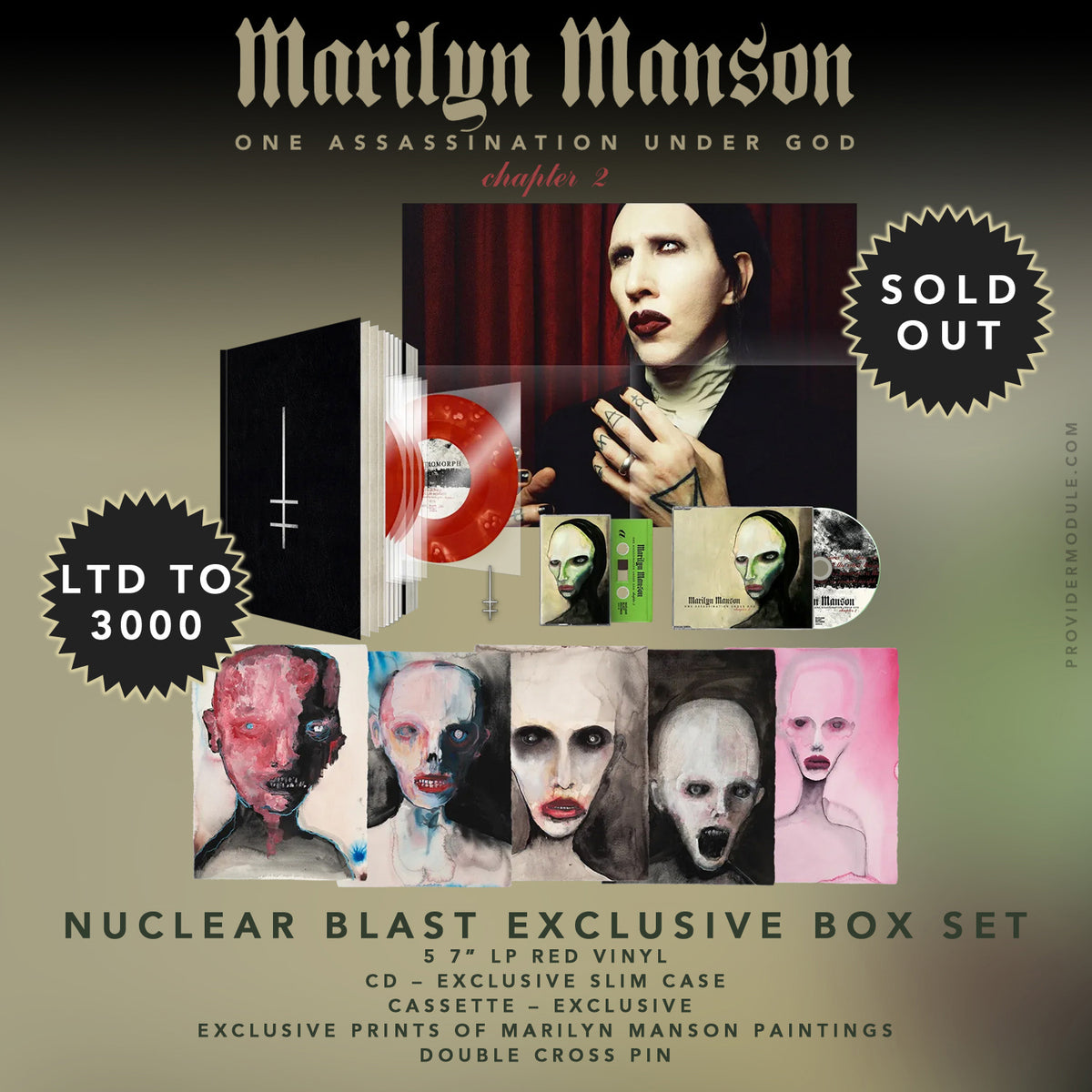Marilyn Manson - One Assassination Under God – Chapter 2 (BOKS)