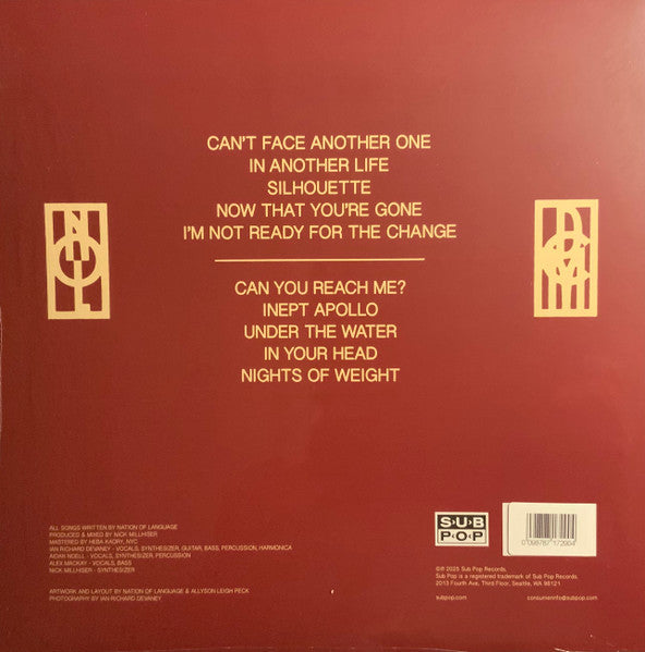 Nation Of Language - Dance Called Memory (Rough Trade Clear/Silver/black LP)