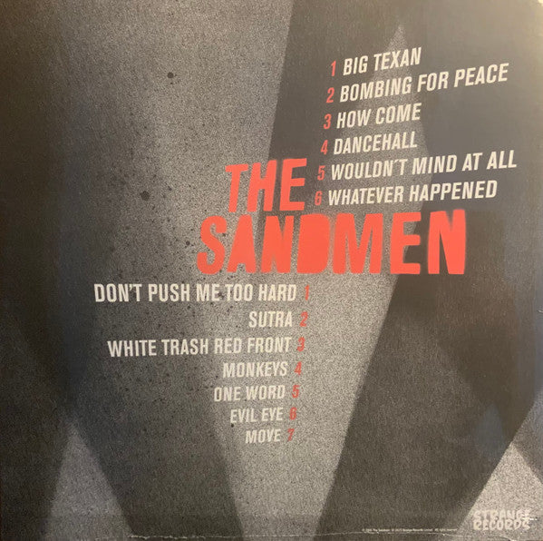The Sandmen - White Trash / Red Front (Pink Numbered LP)