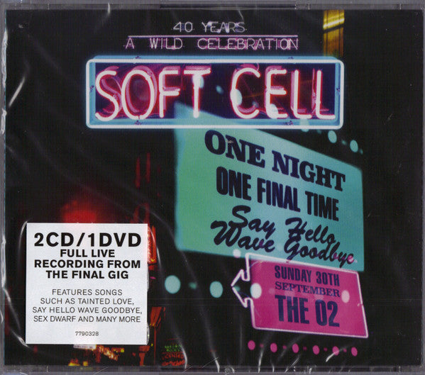 Soft Cell - Say Hello Wave Goodbye (2XCD/DVD)