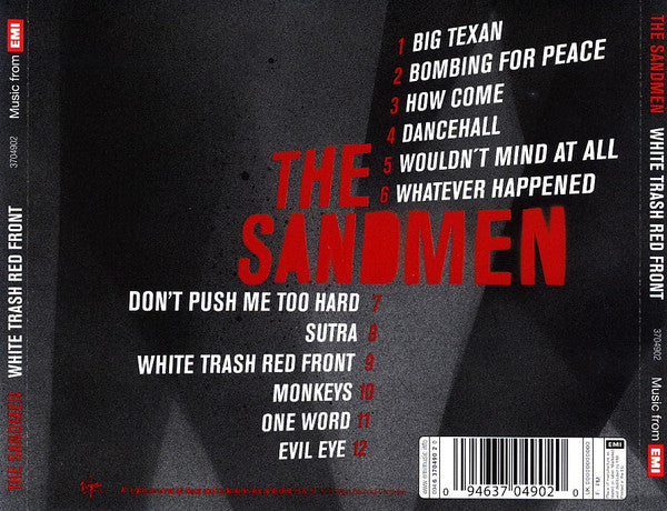 The Sandmen - White Trash / Red Front (CD)